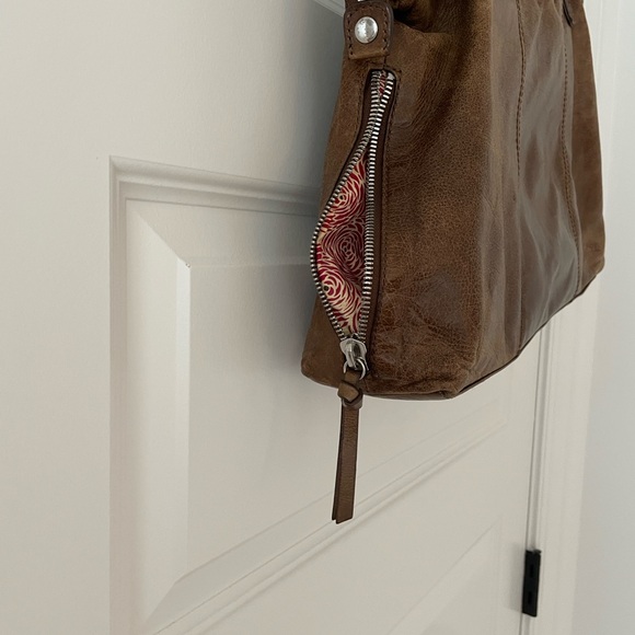 HOBO Rich Brown Leather Shoulder Bag - Picture 5 of 9